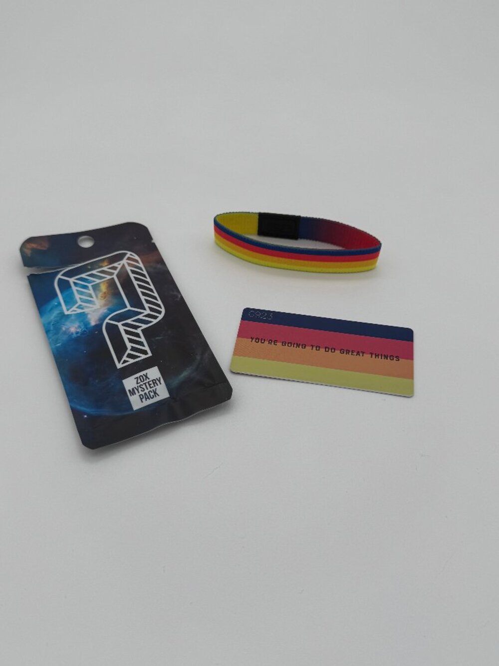 ZOX You're Going To Do Great Things Bracelet Size M Mystery Motivational #00923